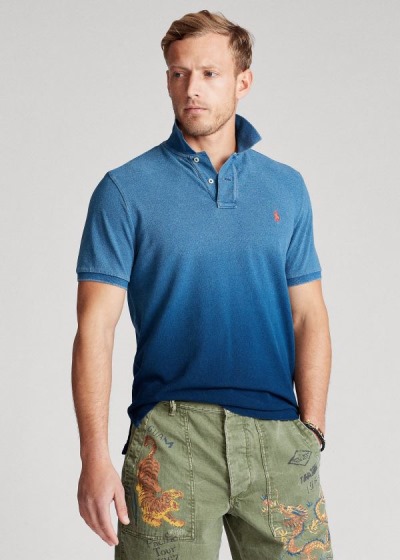 Polo Ralph Lauren Custom Slim Fit Polo Herre Danmark (FKBRM5104)